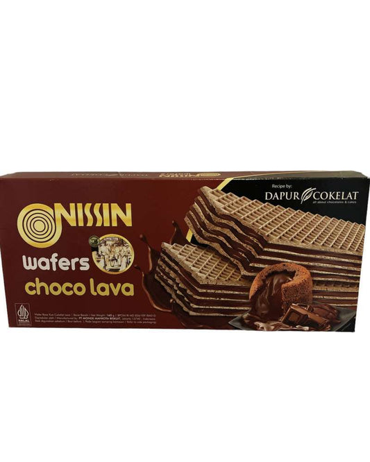 Pekanbaru Nissin Wafer Choco Lava 150Gr