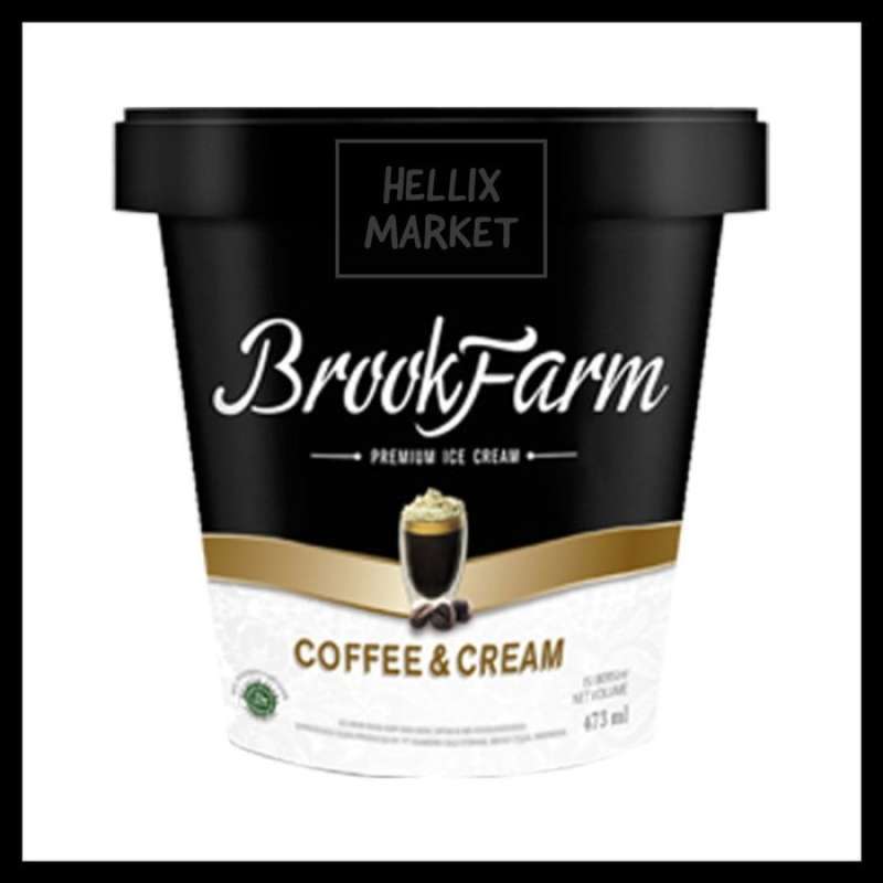 Pekanbaru Bookfarm Ice Cream Coffe Cream 473Ml