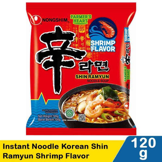 Pekanbaru Nong Shim Ramyun Shrimp Flavour 120Gr