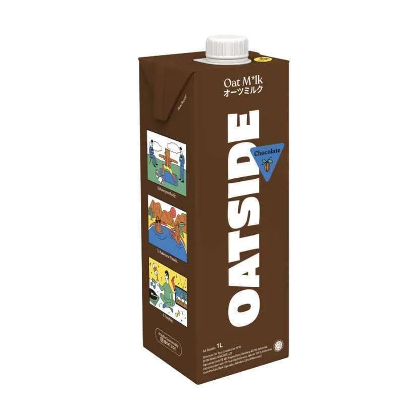 Pekanbaru Oatside Oat Milk Chocolate 1Lt