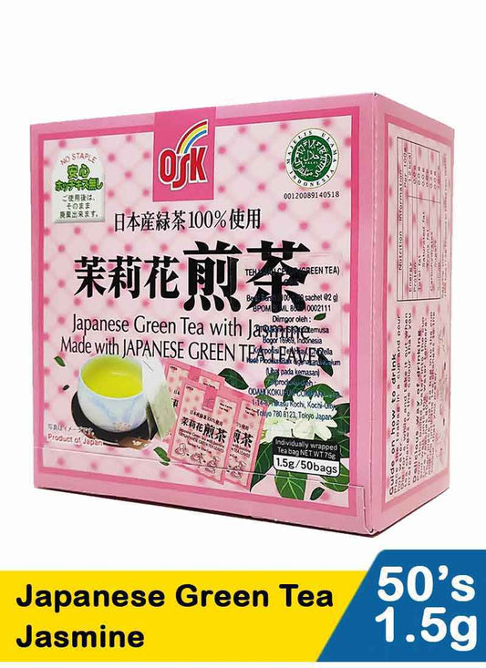 Pekanbaru Osk Green Tea Jasmine 50X2Gr Box