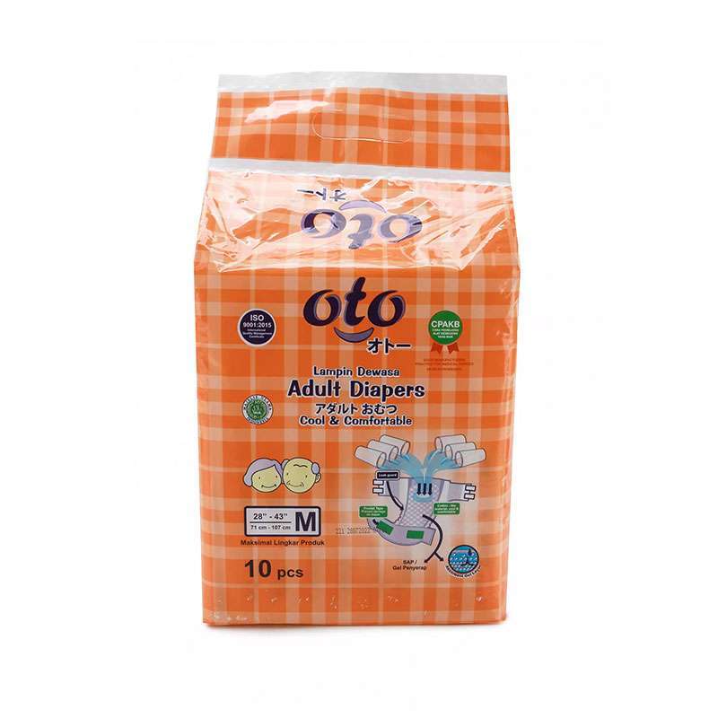 Pekanbaru Oto Adult Diapers M [10 Pcs]