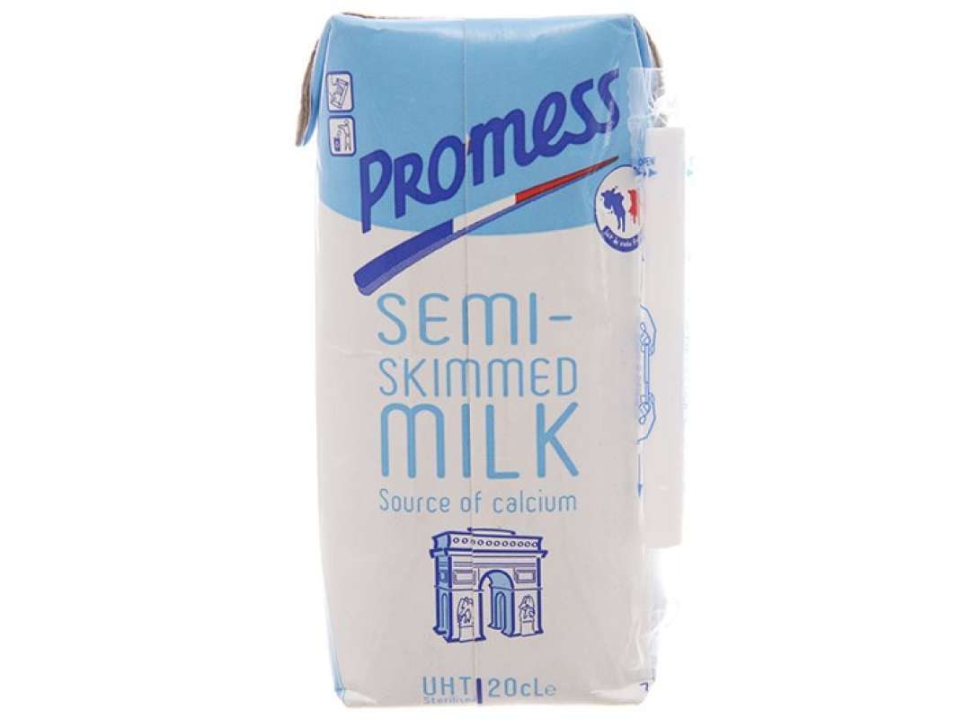 Pekanbaru Promess Semi Skimmed Milk Uht 200Ml