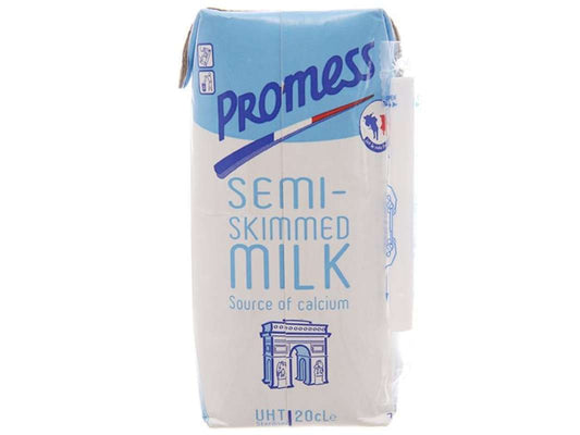 Pekanbaru Promess Semi Skimmed Milk Uht 200Ml