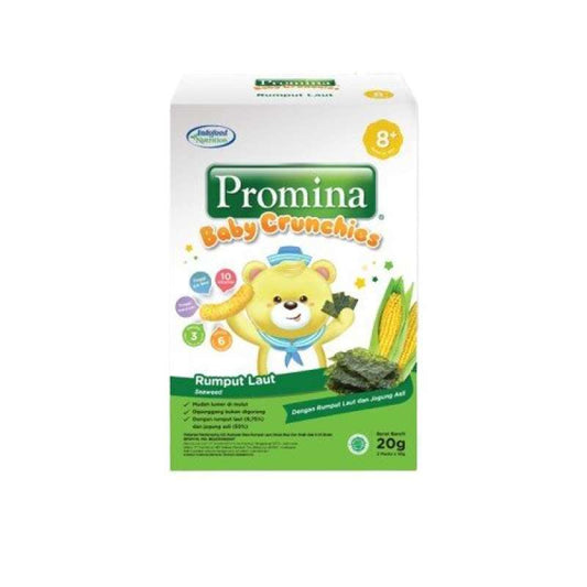 Pekanbaru Promina Baby Crunchies Rumput Laut 20G