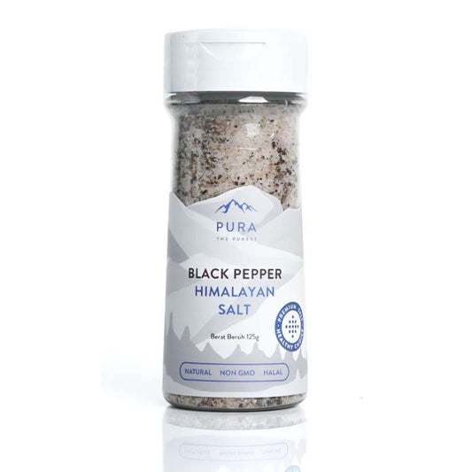 Pekanbaru Pura Black Pepper Himalayan Salt 125Gr