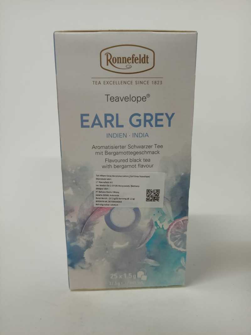 Pekanbaru Ronnefelldt Earl Grey 25X1.5Gr