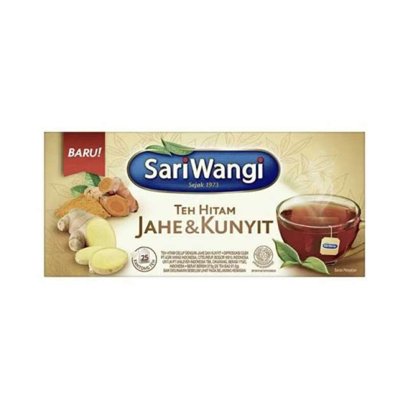 Pekanbaru Sariwangi Jahe Kunyit Rl Tb (25X1.5G)