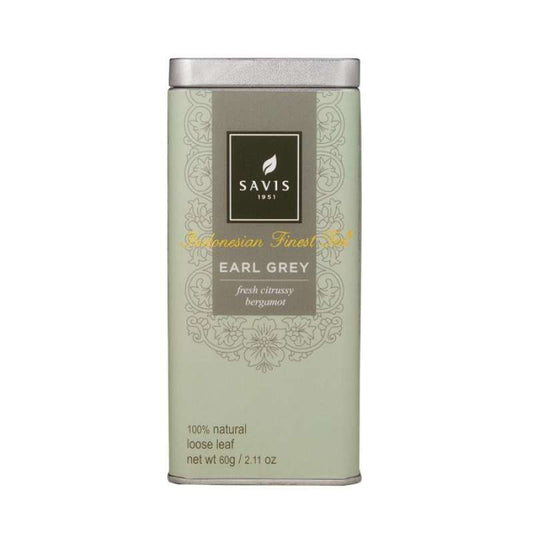 Pekanbaru Savis Earl Grey Tea 60Gr Tin
