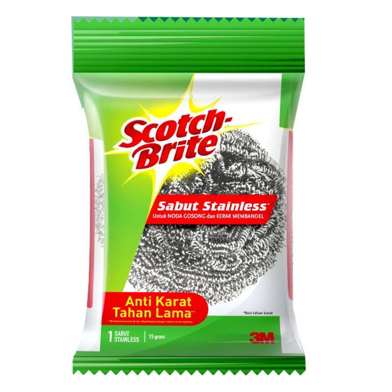 Pekanbaru SCOTCH BRITE ID-T58 SABUT STAINLESS 22GR