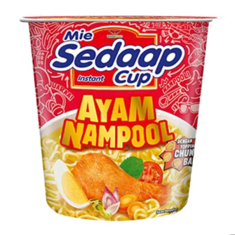 Pekanbaru Sedaap Mie Ayam Nampool 75Gr Cup