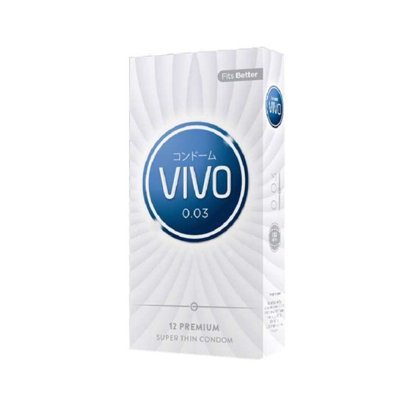 Pekanbaru Sensitif Vivo Condoms 0.03 12'S