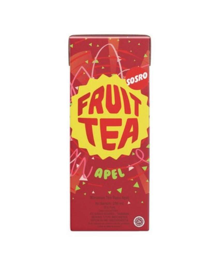 Pekanbaru Sosro Fruit Tea Apple 250Ml Tta