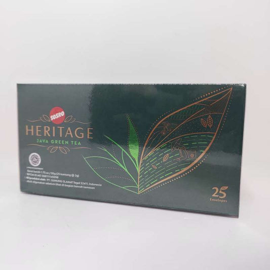 Pekanbaru Sosro Heritage Java Green Tea 25S Box