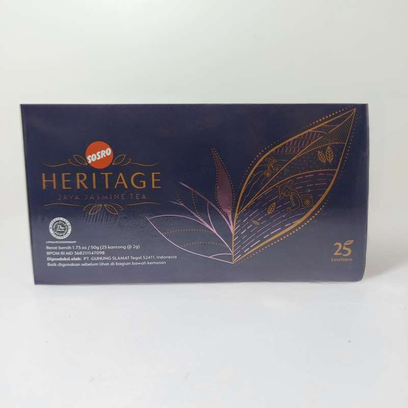 Pekanbaru Sosro Heritage Java Jasmine Tea 25S Box