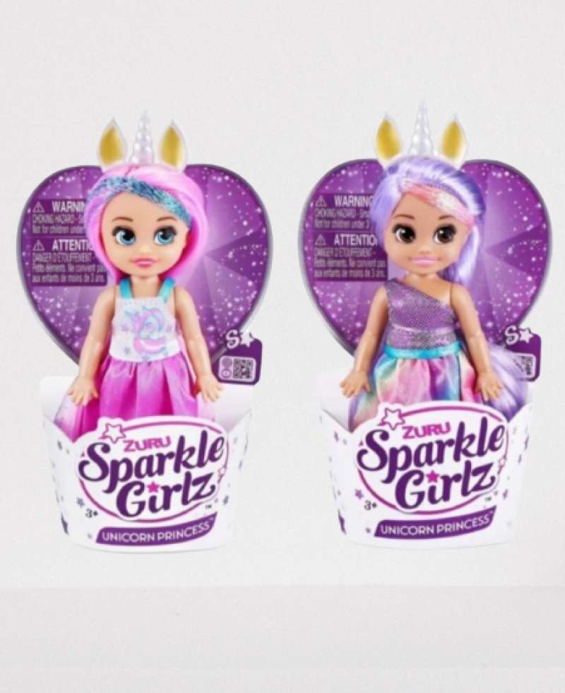 Pekanbaru Sparkle Girlz Dolls 4.5" Unicorn Princes