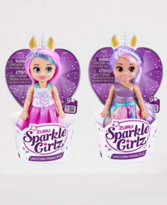 Pekanbaru Sparkle Girlz Dolls 4.5" Unicorn Princes