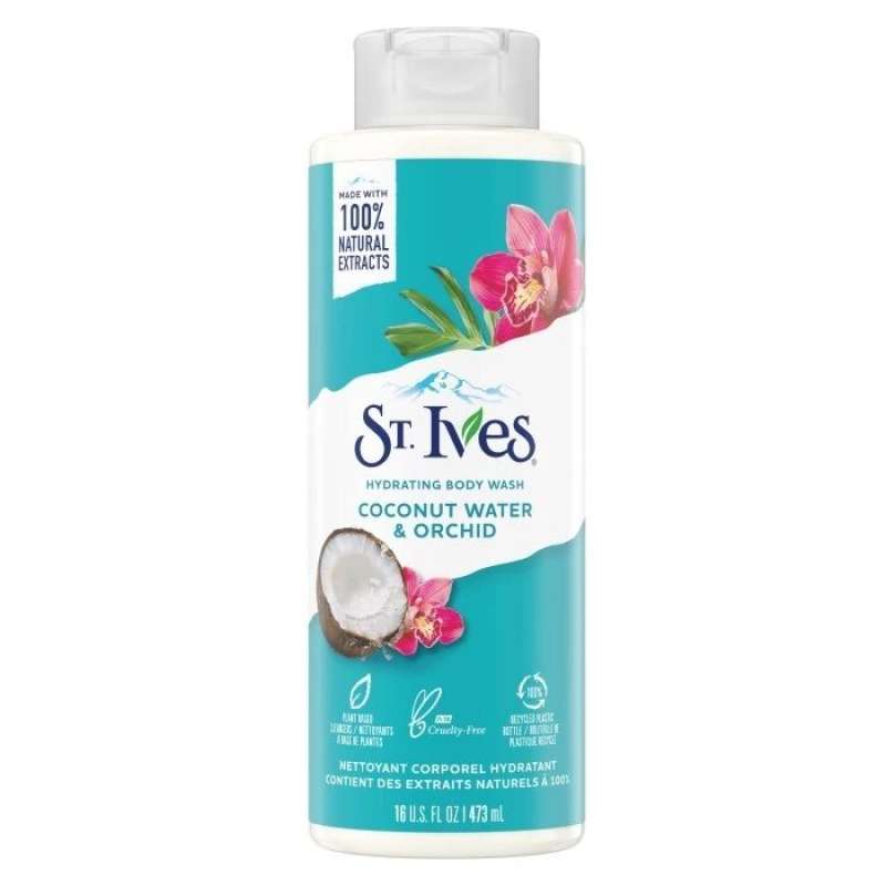 Pekanbaru ST.IVES B/W CCNT WATER&ORCHID 473ML