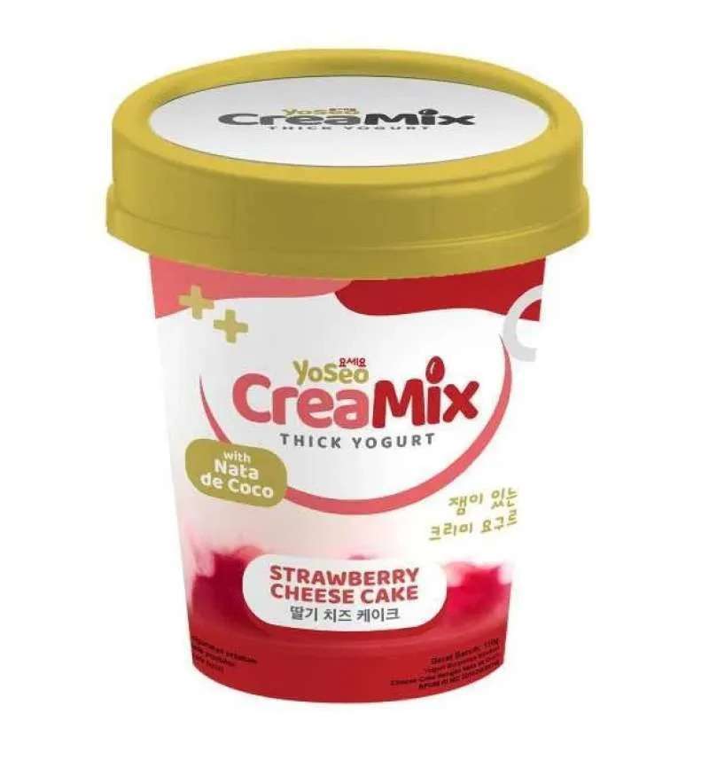 Pekanbaru Yoseo Creamix Chscake Strwberries 110Gr