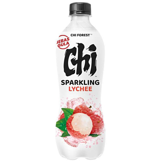 Pekanbaru Chi Forest Sparkling Water Lychee Fizzy 480Ml