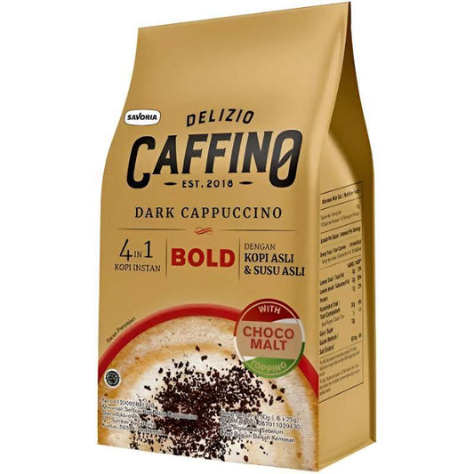 Pekanbaru Delizio Caffino Bold Dark Cappuccn 150Gr