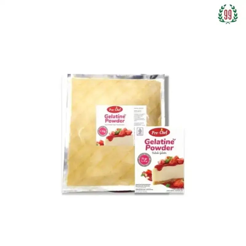 Pekanbaru Pro-Chef Gelatine Powder 5X15G
