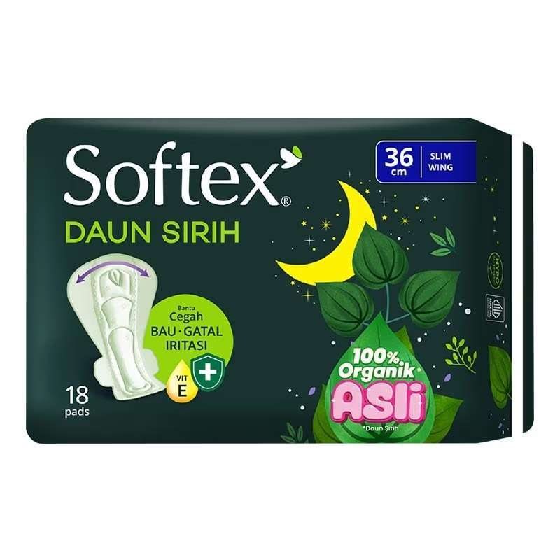 Pekanbaru SOFTEX DAUN SIRIH 36CM 18s
