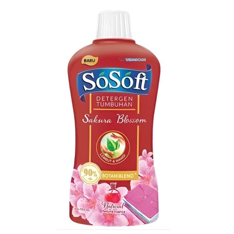 Pekanbaru SOSOFT LIQ DET SAKURA BLOSSOM 700ML BTL