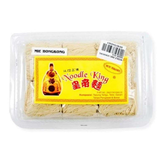 Pekanbaru Noodle King Mie Hongkong Keriting 500Gr