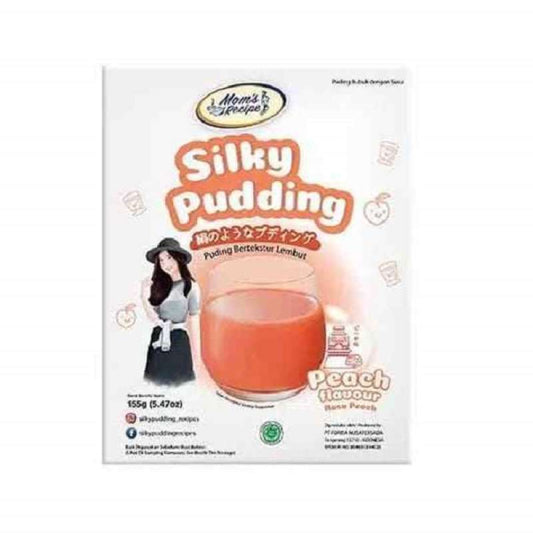 Pekanbaru Mom'S Recipe Silky Pudding Peach 155G
