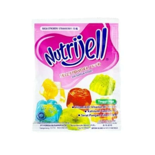 Pekanbaru Nutrijell Jelly Strawberry 15Gr