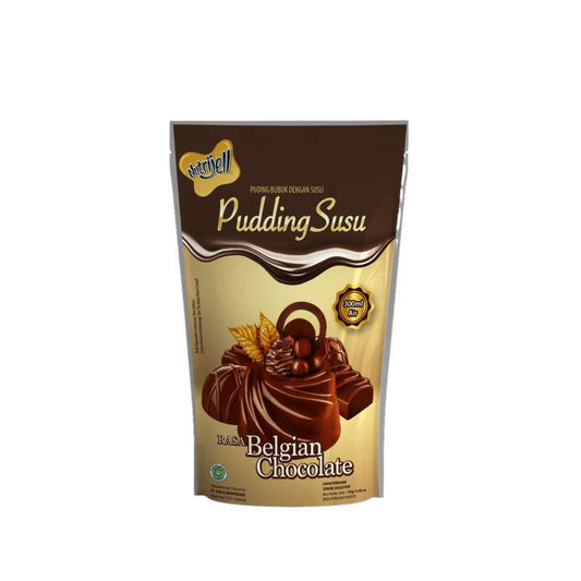 Pekanbaru Nutrijell Pudding Susu Belgian Cho 130Gr