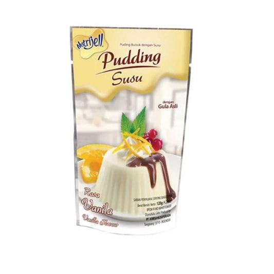 Pekanbaru Nutrijell Pudding Susu Vanilla 120Gr