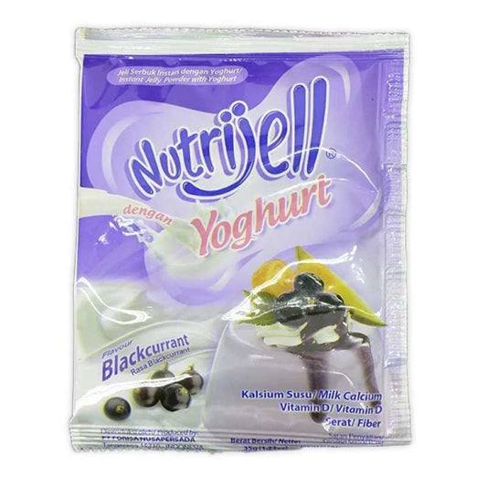 Pekanbaru Nutrijell Yoghurt Blackcurrant 35Gr