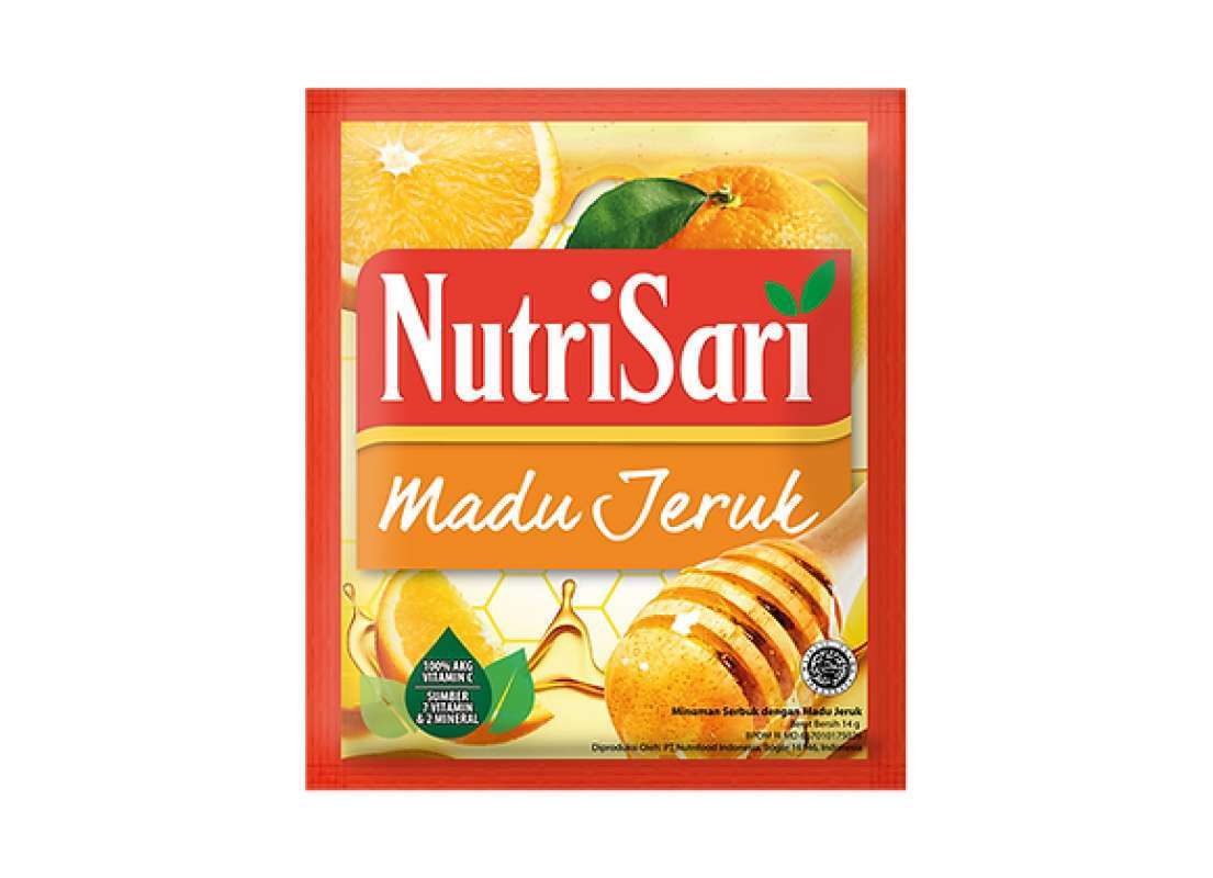 Pekanbaru Nutrisari Madu Jeruk Renceng 10X14Gr