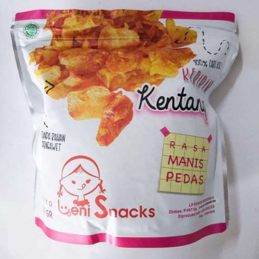 Pekanbaru Leny Snack Keripik Kentang Original 120G