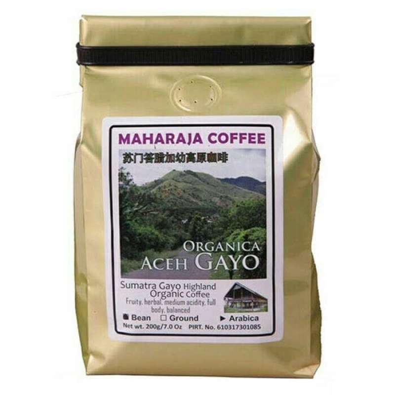 Pekanbaru Maharaja Kopi Spc Orgnc Aceh Gy Grd 200G