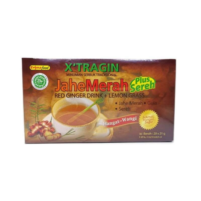 Pekanbaru Xtragin Jahe Merah Sereh 20X21Gr