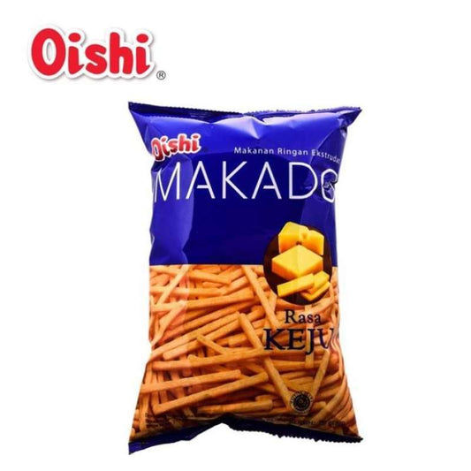 Pekanbaru Oishi Makado Stick Rasa Keju 60Gr