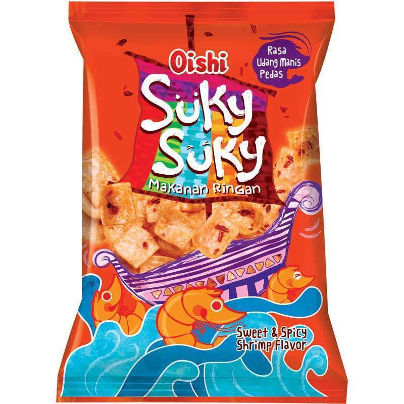 Pekanbaru Oishi Suky Suky Udang Manis Pds Flv 60Gr