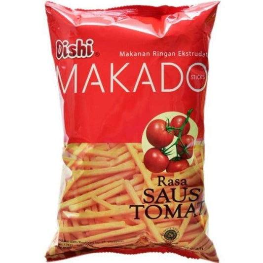 Pekanbaru Oishi Makado Stick Rs Saus Tomat 60Gr