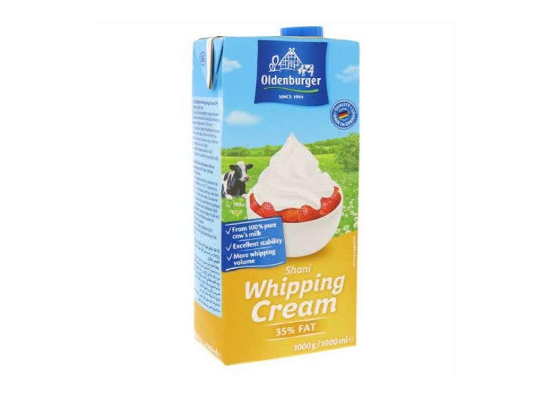 Pekanbaru Oldenburger Uht Whipping Cream Shany 1Lt