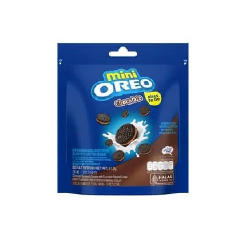 Pekanbaru Oreo Mini Krim Coklat 61.3Gr