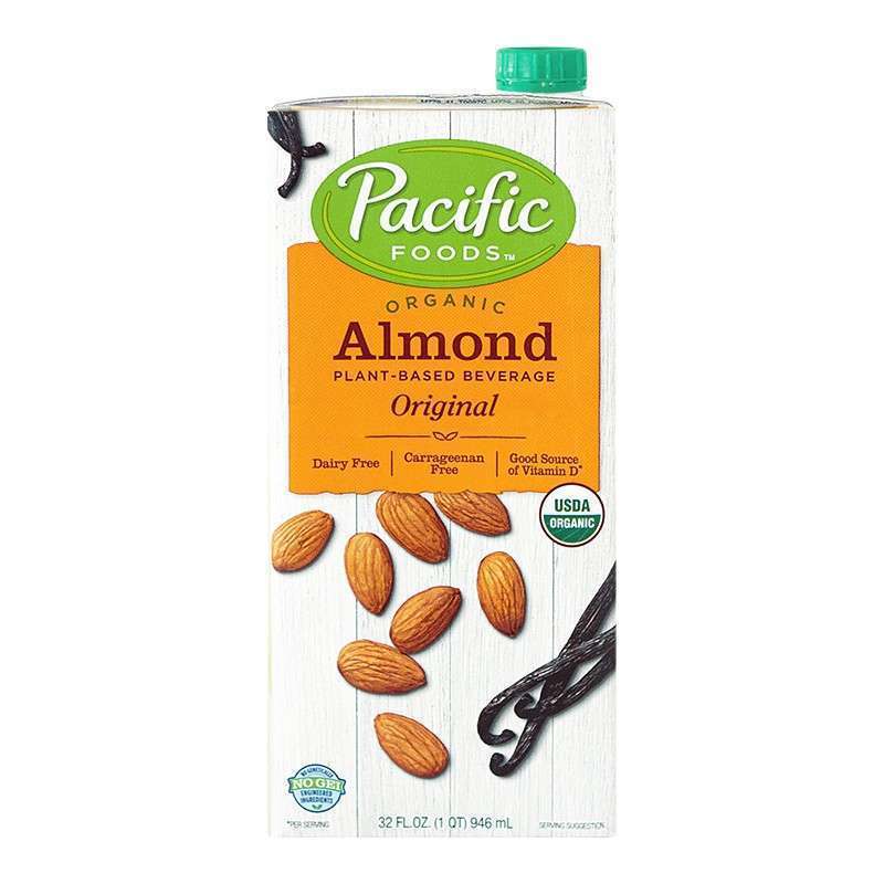 Pekanbaru Pacific Organic Almond Unsweeteend 946Ml