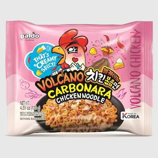 Pekanbaru Paldo Noodle Volcano Carbonara 130Gr