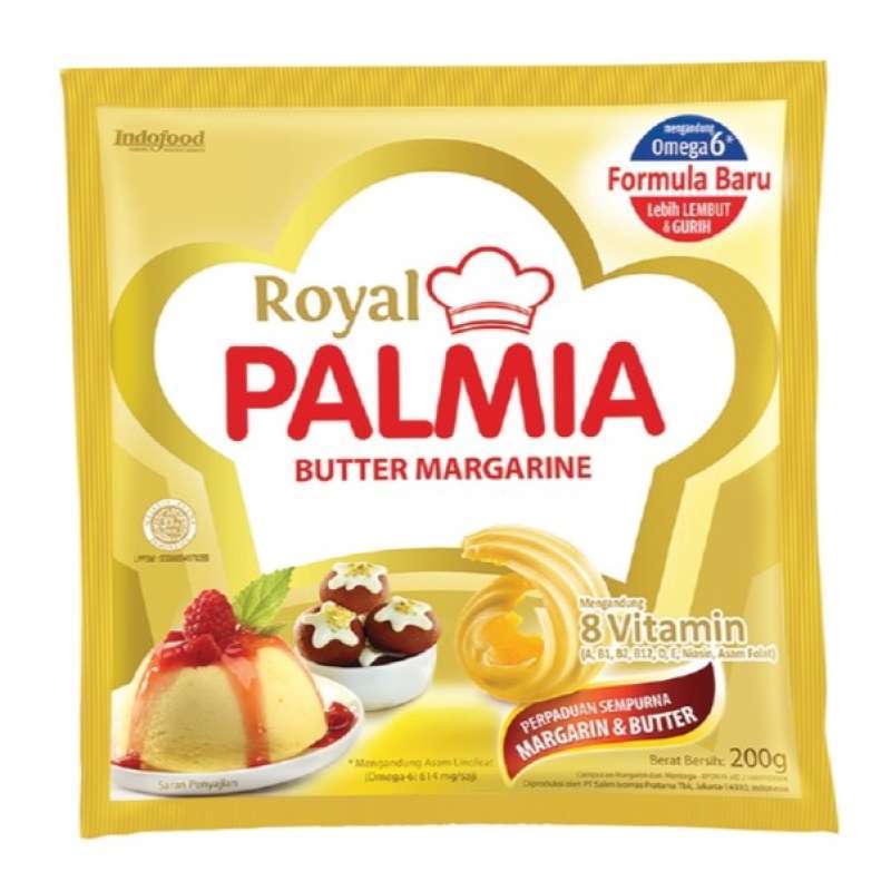 Pekanbaru Palmia Royal Margarine 200Gr Pak