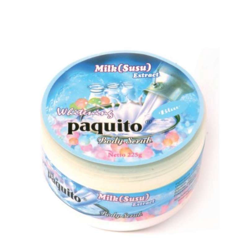 Pekanbaru Paquito body scrub milk blue 225gr