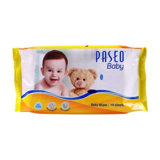Pekanbaru Paseo Wet Tissue Pillow Bag Yellow [10 Sheets]