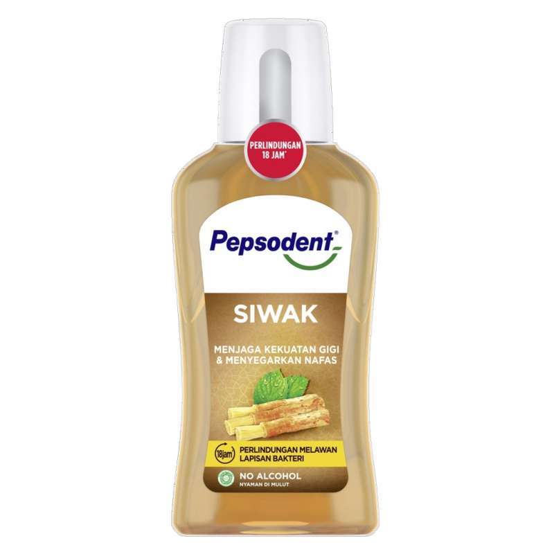 Pekanbaru Pepsodent Mouthwash Siwak 300Ml
