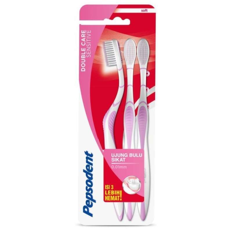Pekanbaru Pepsodent Tooth Brush Nanosoft Sensitive Mp3 Pcs